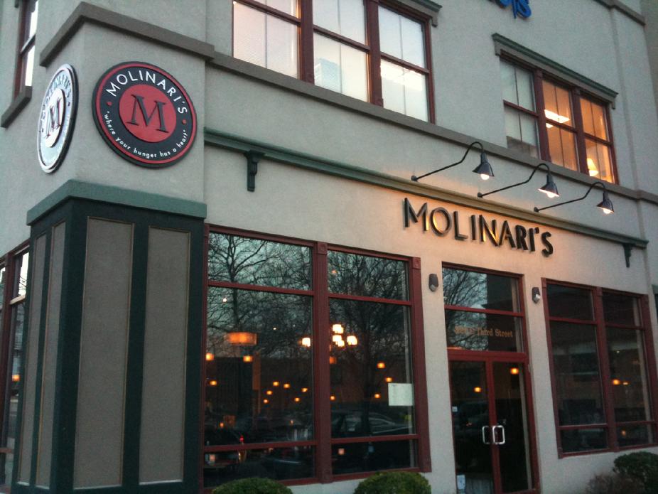 molinari's restaurant italian mediallions dtore fronts 